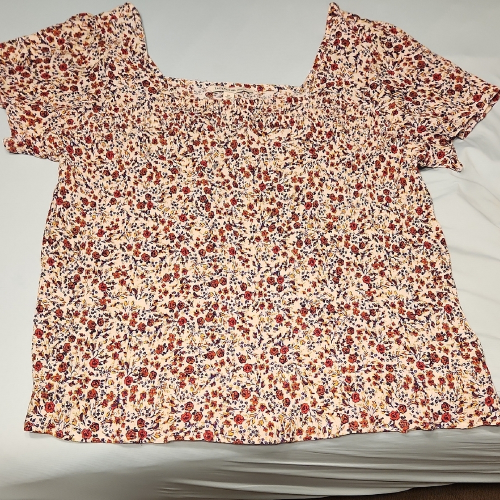 Zac & Rachel Multicolor Floral Blouse